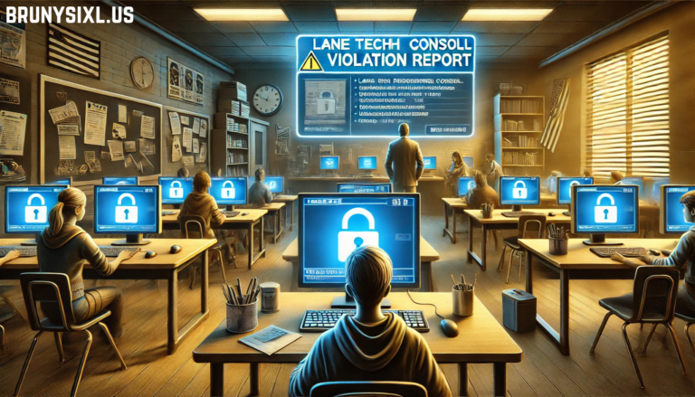 lane tech roseanne console violation report​