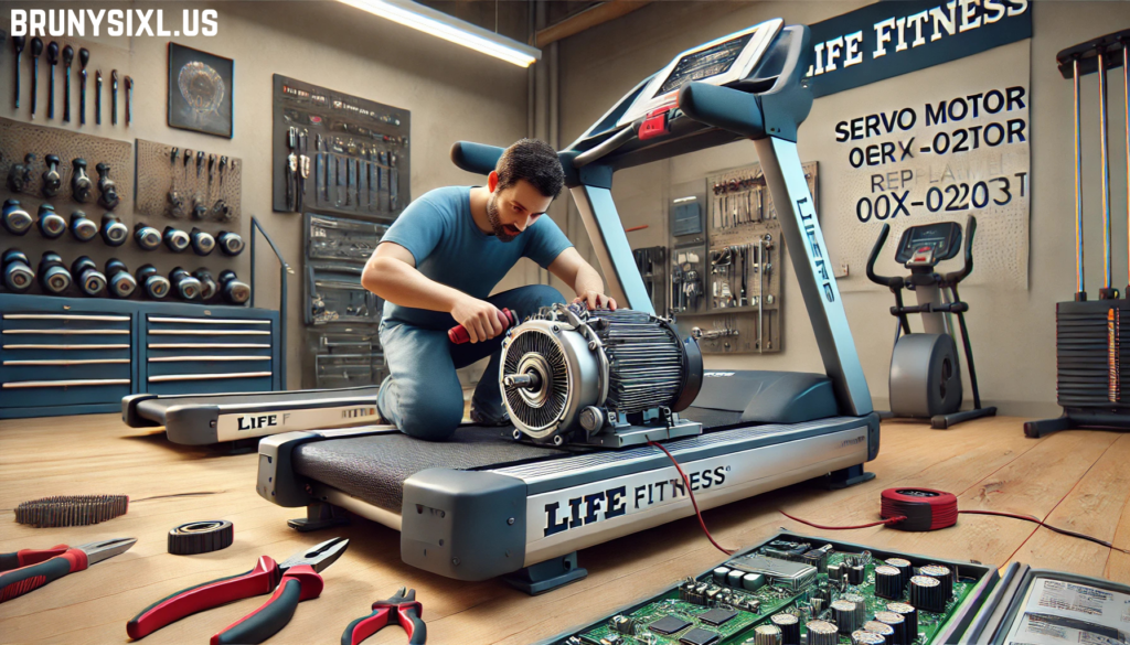 life fitness 00x-0203 servo motor replacement